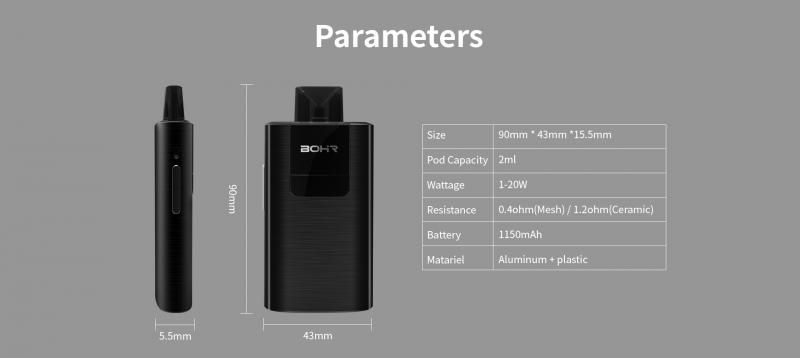 Bohr Vape Flask Pod VW [SigarettaElettronicaForum.com]
