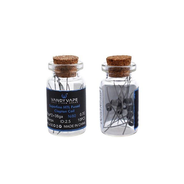 Vandy Vape Coil Pronte Superfine MTL Fused Clapton Ni80 30ga*2+38ga [SigarettaElettronicaForum.com]