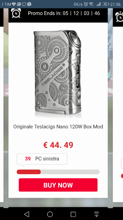 Finalmente Arrivata La Tesla Nano 120W Versione SteamPunk [SigarettaElettronicaForum.com]