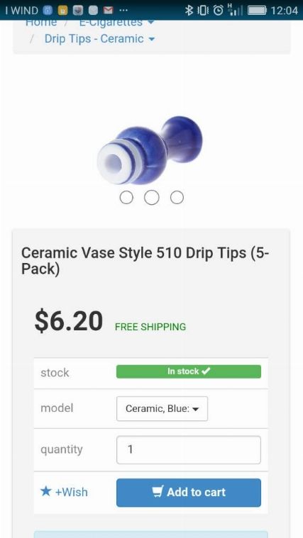 Drip Tip Per Nautilus [SigarettaElettronicaForum.com]