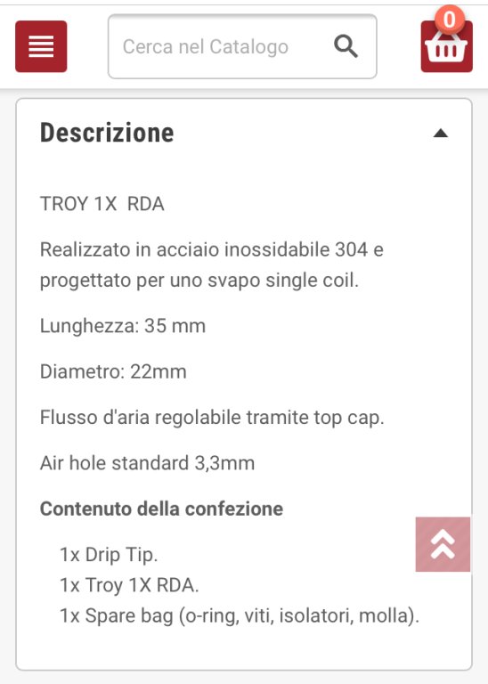 Rda BF Per Chiari Con Resa Molto Secca. [SigarettaElettronicaForum.com]