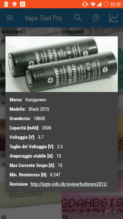 Le Migliori Batterie  18650  Per Fascia Di Corrente Di Scarica [SigarettaElettronicaForum.com]