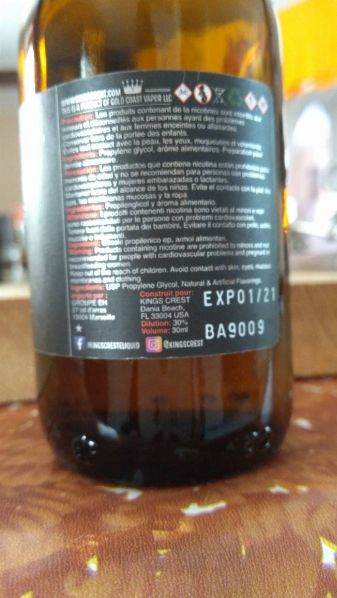 Don Juan Tabaco Dulce. Kings Crest. Concentrato [SigarettaElettronicaForum.com]