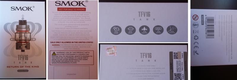 Smok TFV16 Tank Return Of The King [SigarettaElettronicaForum.com]