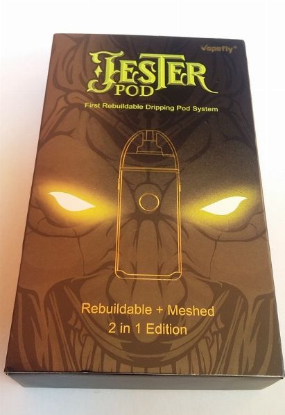 VapeFly Jester Pod Rebuildable Dripping Pod System [SigarettaElettronicaForum.com]