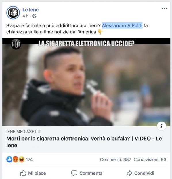 Servizio Della Trasmissione Iene Sulla Sigaretta Elettronica. [SigarettaElettronicaForum.com]
