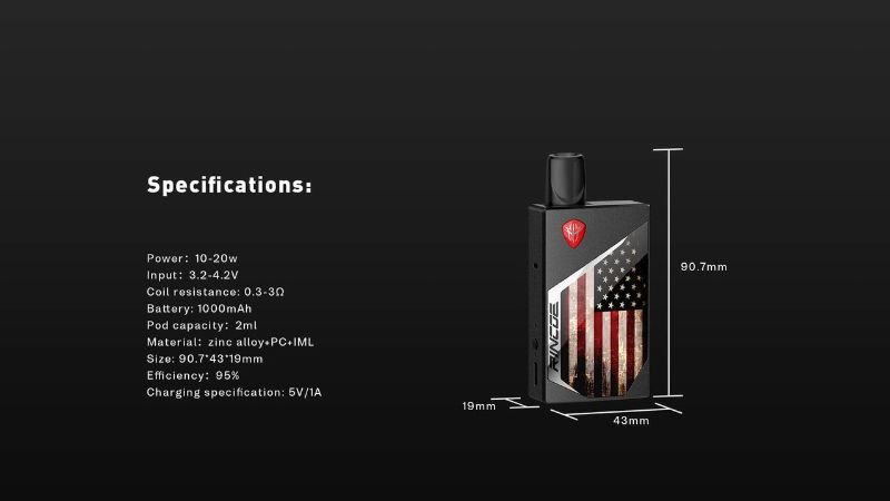 Rincoe TIX POD KIT [SigarettaElettronicaForum.com]