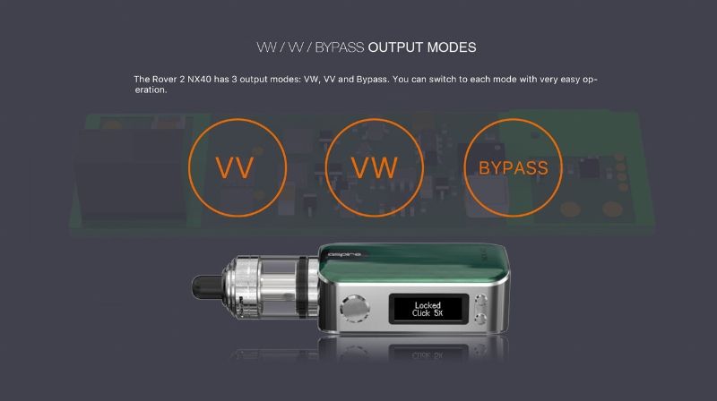 Aspire Rover2 Con Nautilus XS [SigarettaElettronicaForum.com]