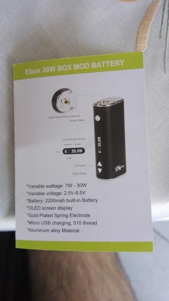 Info E Consigli Fox Vape Tf 2 Mini Ebox 30 W [SigarettaElettronicaForum.com]