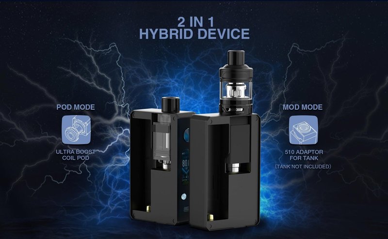 Opinioni su - Lost Vape Gemini Hybrid Aio Pod Mod Kit 80W