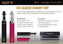 Aspire K3 Quick Start Kit [SigarettaElettronicaForum.com]