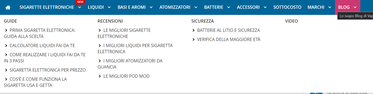 Guida Su Come Acquistare Un Liquido Sul Sito Vaporoso. [SigarettaElettronicaForum.com]
