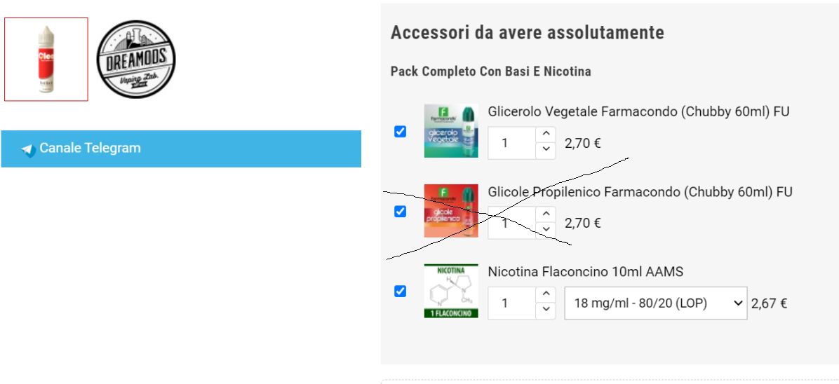 Info Per Composizione Liquido, Prima Esperienza [SigarettaElettronicaForum.com]