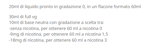Creare Liquido Simile Al Gold della Vaporart [SigarettaElettronicaForum.com]