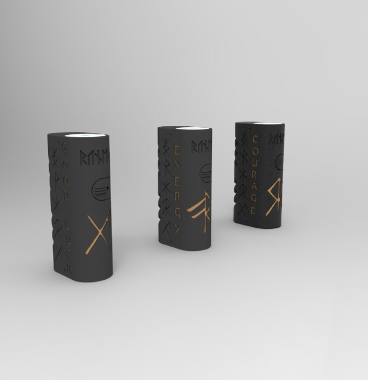 GDA - Abbiamo Creato Una Box Con Le Rune Vichinghe [SigarettaElettronicaForum.com]