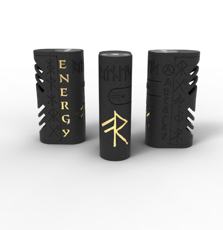 GDA - Abbiamo Creato Una Box Con Le Rune Vichinghe [SigarettaElettronicaForum.com]