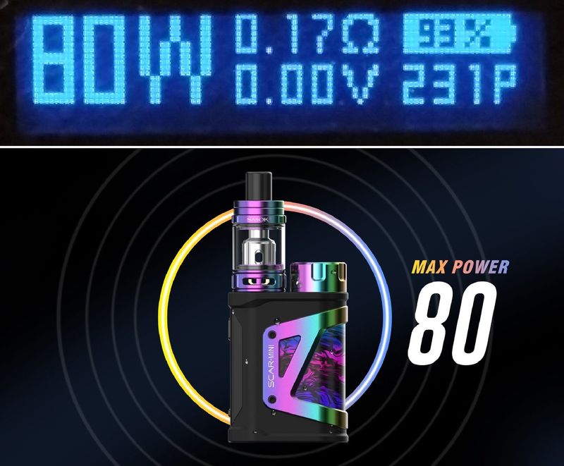SMOK Scar-Mini Kit 80W [SigarettaElettronicaForum.com]