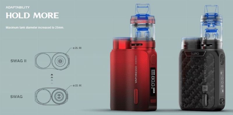 Vaporesso Swag II Kit 80W [SigarettaElettronicaForum.com]