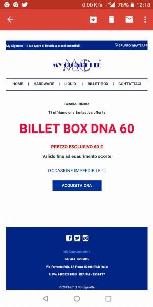 Billet Box 60 O 70w [SigarettaElettronicaForum.com]