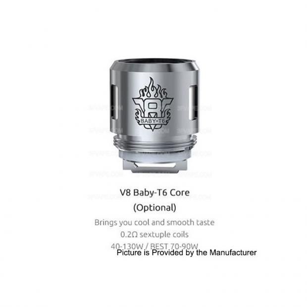 COIL V8-T6 0.2 Ohm 40-130w Best 70-90w Funzionano Su Kit SMOK STICK V8 BABY 2000 MAh? [SigarettaElettronicaForum.com]
