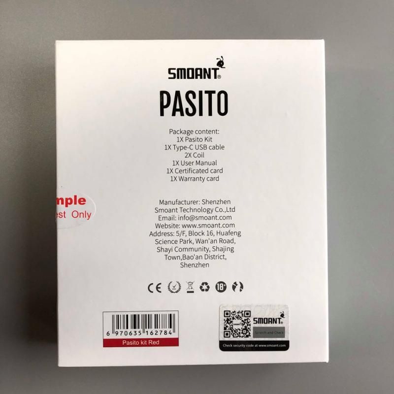 Smoant Pasito Pod Kit Rigenerabile [SigarettaElettronicaForum.com]