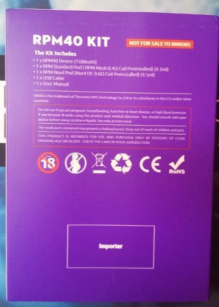 Smok RPM 40 KIT [SigarettaElettronicaForum.com]
