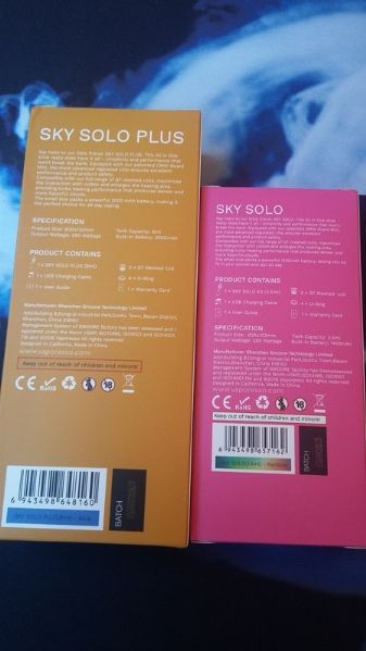 Vaporesso Sky Solo Plus 3.000Mah E Sky Solo 1.400Mah [SigarettaElettronicaForum.com]