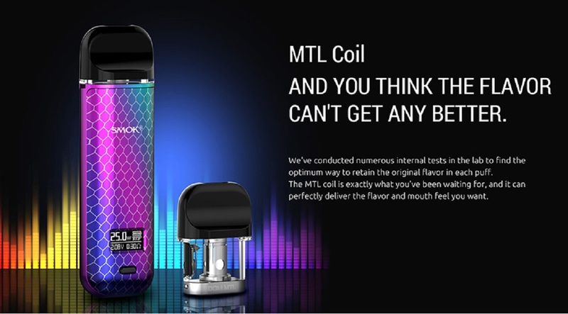 Smok NOVO X MTL Kit 25W [SigarettaElettronicaForum.com]