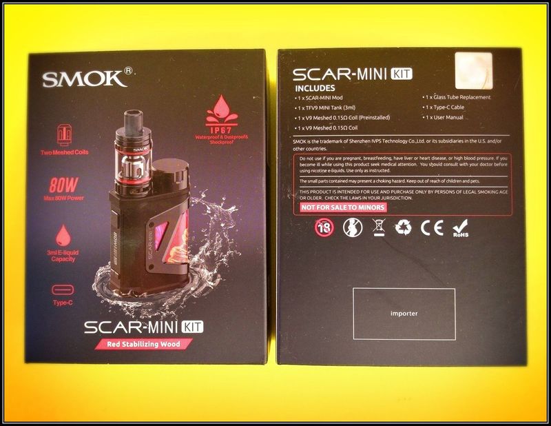 SMOK Scar-Mini Kit 80W [SigarettaElettronicaForum.com]