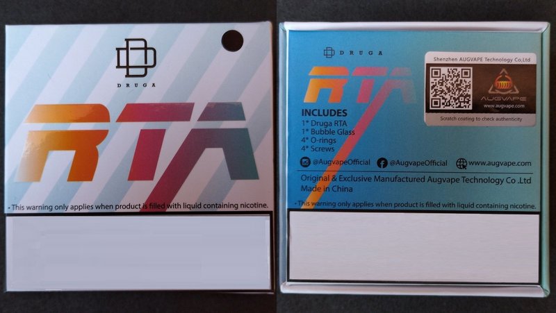 Augvape Druga RTA 3D Bottom Air Flow [SigarettaElettronicaForum.com]