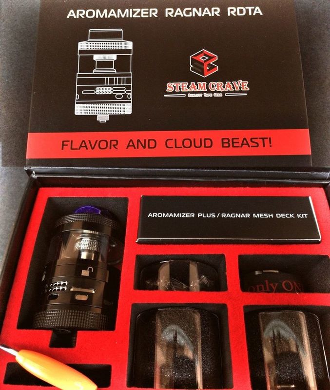 Steam Crave Aromamizer Ragnar RDTA Advanced Version [SigarettaElettronicaForum.com]