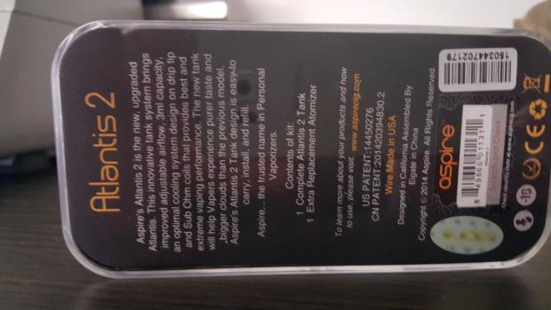 Vendo Aspire Atlantis 2 [SigarettaElettronicaForum.com]
