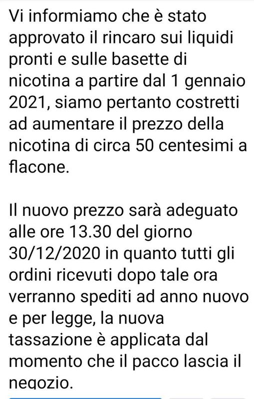 Approvato Nella Notte Il Maxi Rincaro Sulle Sigarette Elettroniche! [SigarettaElettronicaForum.com]