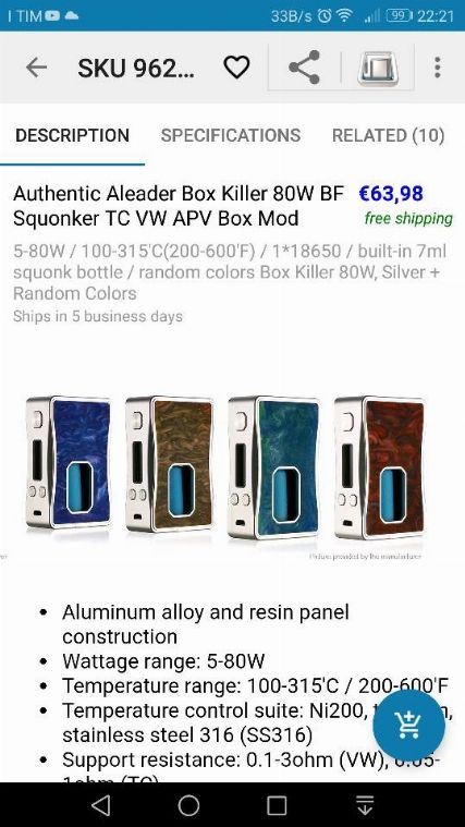 Box Killer Bf 80w -ALEADER [SigarettaElettronicaForum.com]
