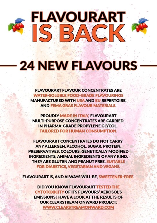 I Nuovi Aromi Della Flavour Art [SigarettaElettronicaForum.com]