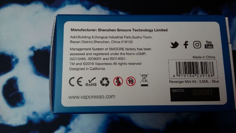 Vaporesso Revenger Mini Kit [SigarettaElettronicaForum.com]