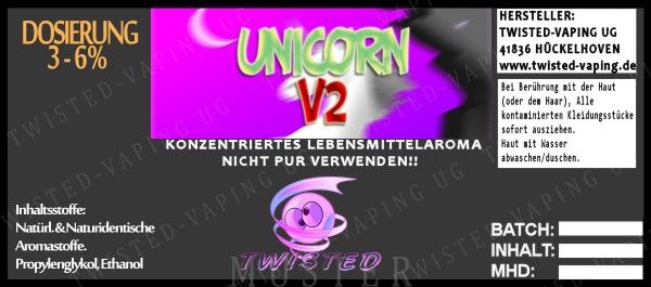 Aroma Twisted Diluito in Una % Minore [SigarettaElettronicaForum.com]