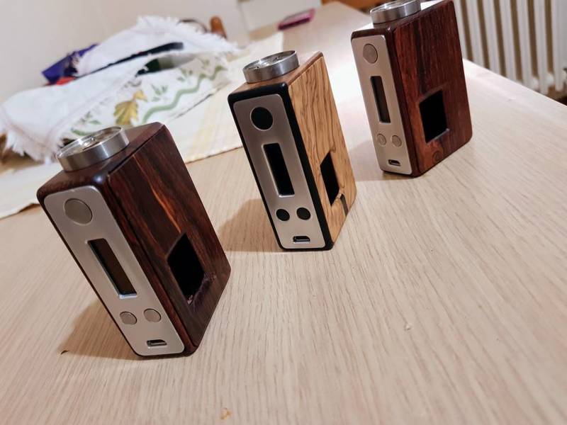 Prima Box Mod Bottom Feeder In Legno Con DNA 75 [SigarettaElettronicaForum.com]