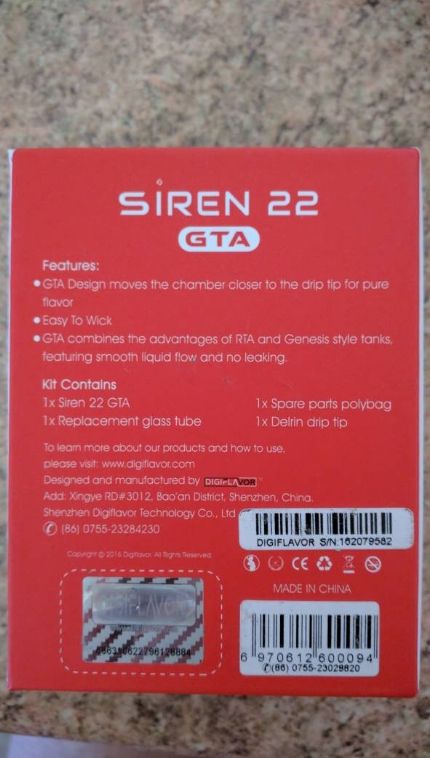 Trovato Il Siren 22 Nero [SigarettaElettronicaForum.com]