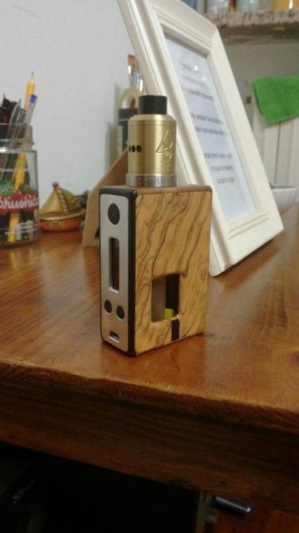 Prima Box Mod Bottom Feeder In Legno Con DNA 75 [SigarettaElettronicaForum.com]