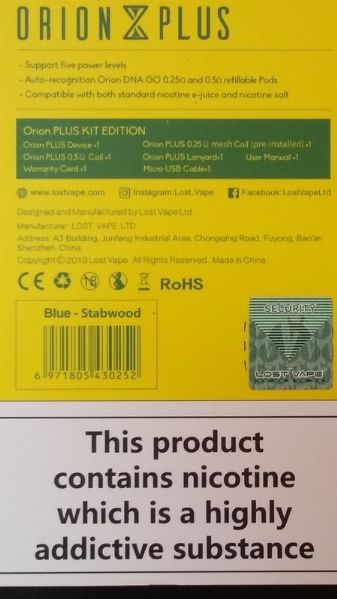 Lost Vape Orion Plus DNA Pod Kit [SigarettaElettronicaForum.com]