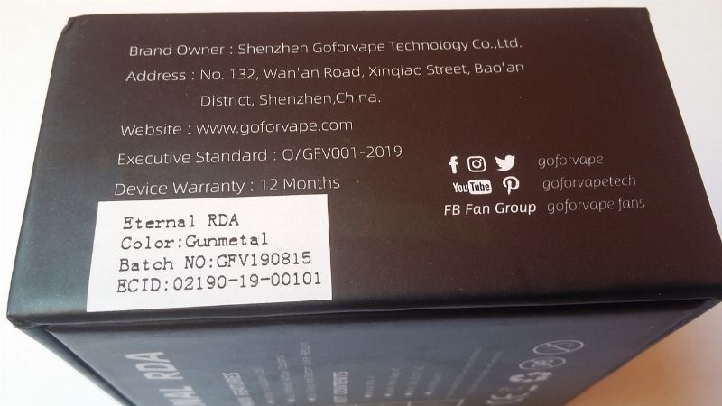 GFV Goforvape Eternal RDA [SigarettaElettronicaForum.com]
