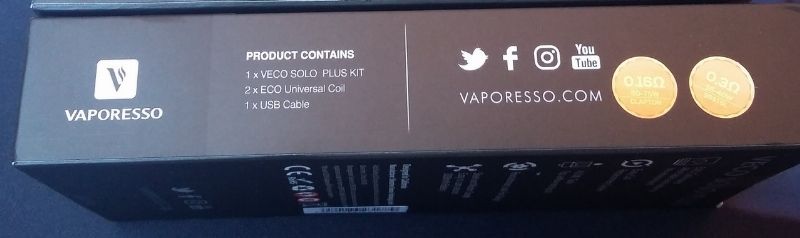 Vaporesso Veco Solo Plus 3.300Mah [SigarettaElettronicaForum.com]