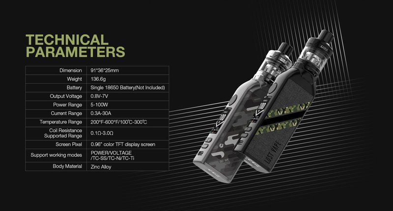 Lost Vape BTB 100w Starter Kit [SigarettaElettronicaForum.com]