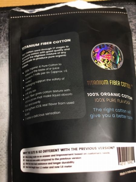 Titanium Fiber Cotton - Elite [SigarettaElettronicaForum.com]