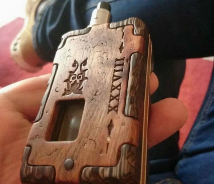 La nuova wood box mech di Iarco [SigarettaElettronicaForum.com]