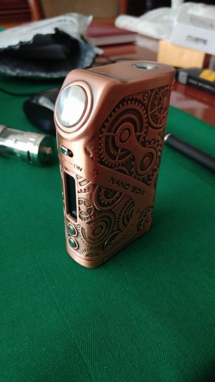 Finalmente Arrivata La Tesla Nano 120W Versione SteamPunk [SigarettaElettronicaForum.com]