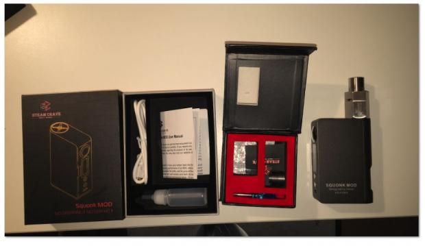 Squonk Mod + Aromamizer RDTA V2 BF  by Steam Crave [SigarettaElettronicaForum.com]