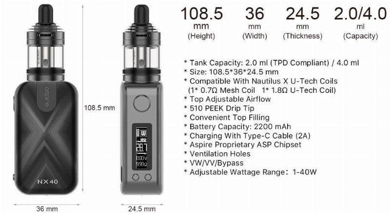 Aspire Rover2 Con Nautilus XS [SigarettaElettronicaForum.com]
