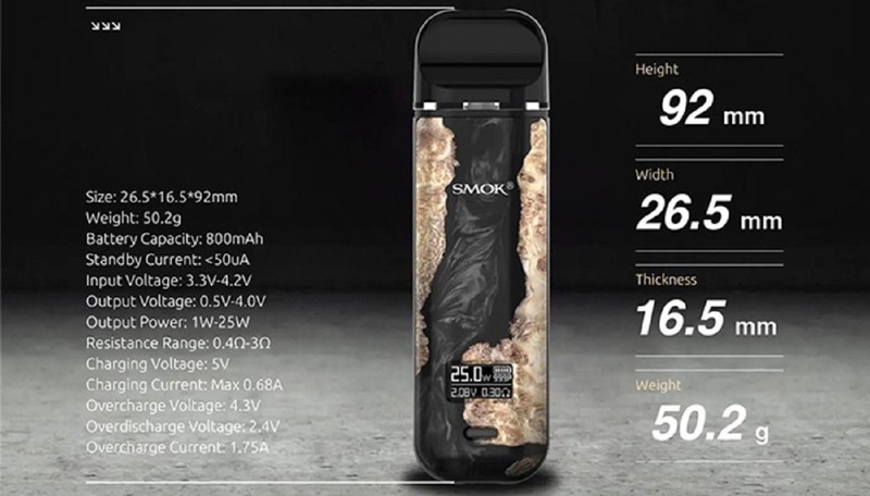 Smok NOVO X MTL Kit 25W [SigarettaElettronicaForum.com]